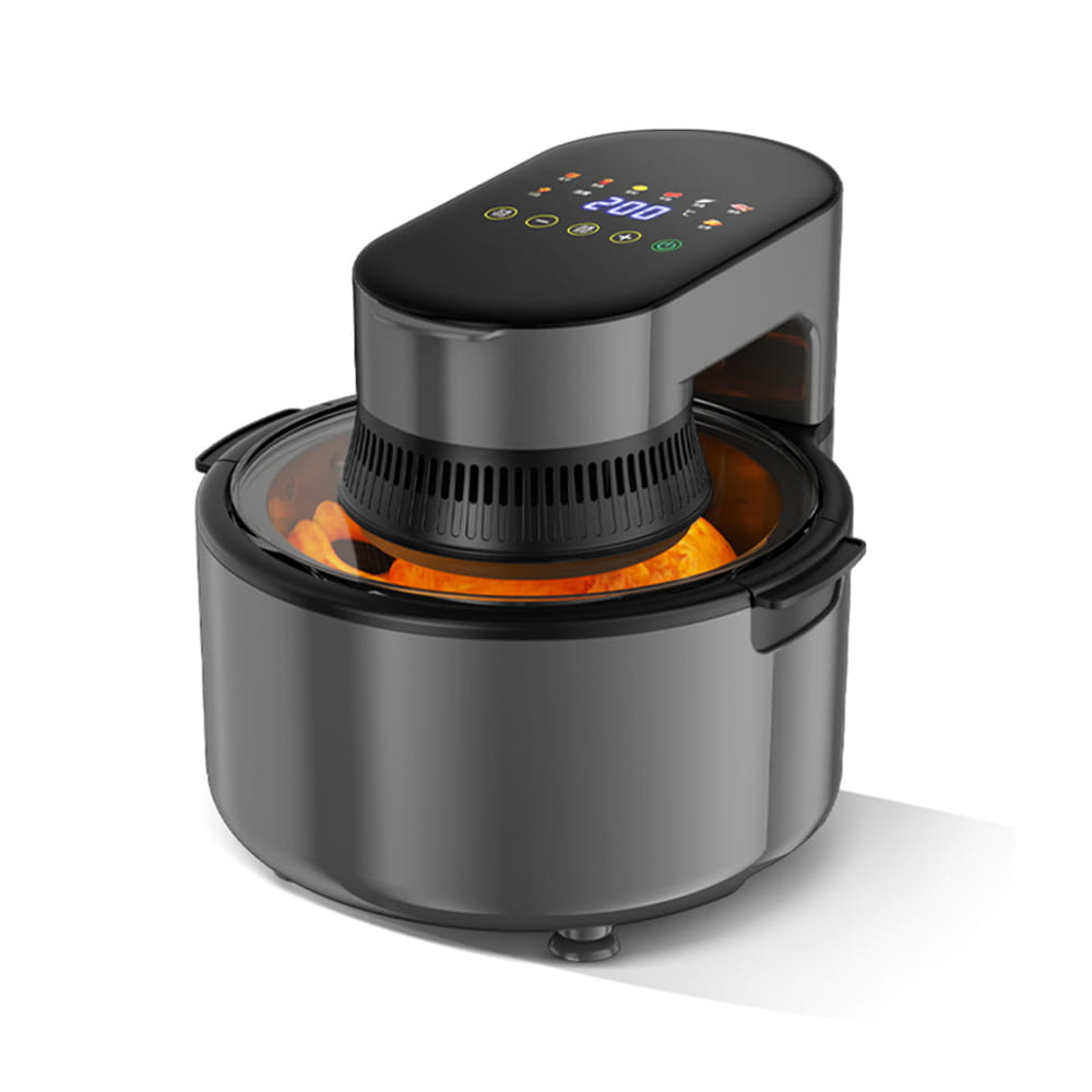 5L kjøkken LCD Air Fryer med anti-scalinghåndtak
