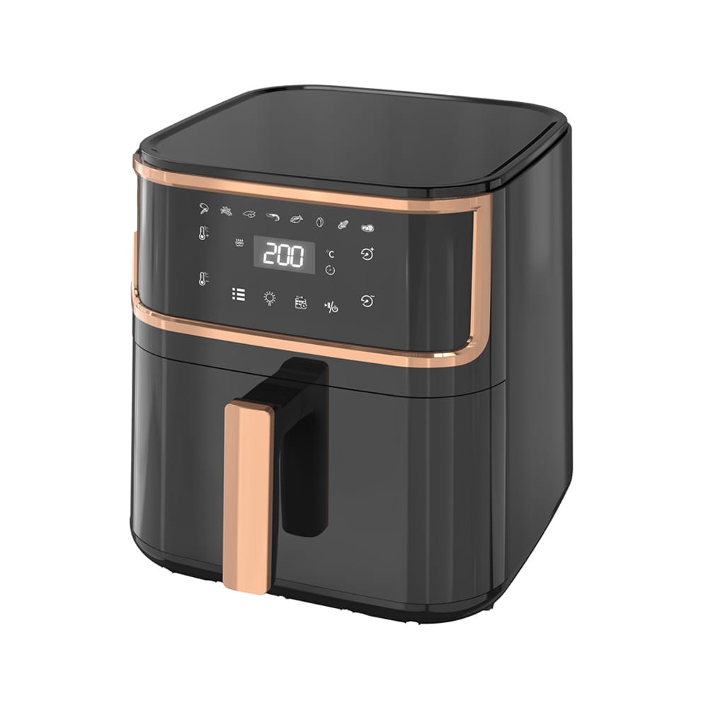 LCD Invisible Air Fryer med låsefunksjon